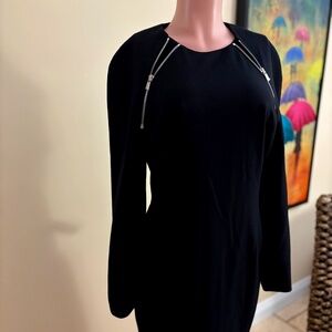 Designer Carlisle Black Dress size 14 LBD